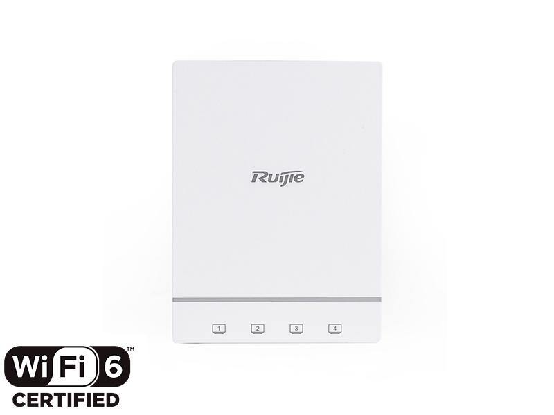 Ruijie RG-AP180 - Punto de Acceso para instalación en pared AX1800 WiFi 6. Cloud incluido