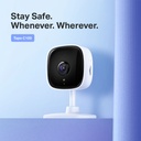 TP-Link Tapo C100 - Camara IP WiFi fija Interior 1080p visión nocturna Cloud