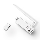 TP-Link WN-722N - Adaptador USB WiFi 2.4 GHz. N150 Alta sensibilidad