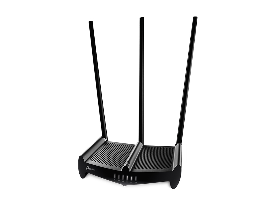 TP-Link WR-941HP - Router WiFi 2.4 GHz. N450 3x3 alta potencia switch 4 puertos 10/100 Mbps