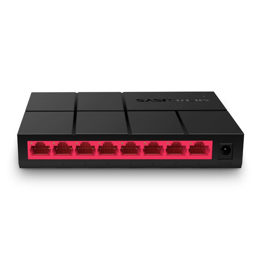Mercusys MS-108G - Switch Sobremesa 8-Puertos 10/100/1000 Mbps
