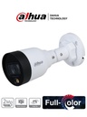 DAHUA IPC-HFW1239S1-LED-S4 - Cámara IP Bullet Full Color 2 Mpx, Luz Blanca de 15 m, H.265