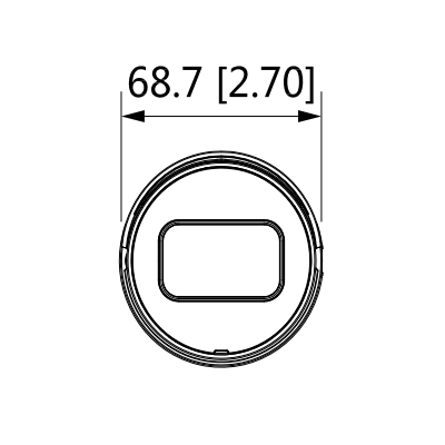 DAHUA IPC-HFW2831S-S2 - Cámara IP Bullet 4k, 8 Mpx, H.265+, WDR Real, Lente de 2.8 mm
