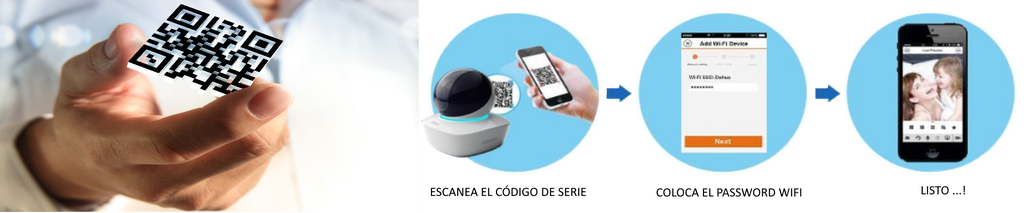 DAHUA IPCA35 - Cámara IP domo motorizada WiFi, 3 Mpx, Audio, 355 Grados Pan, 90 Grados Tilt