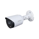 Dahua HAC-HFW1239T-A-LED - Cámara Bullet HDCVI Full Color 1080P, Micrófono Integrado, Metálica, Led de 20 Mts, 3.6 MM, IP67, Starlight