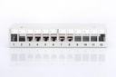 Digitus - Patchpanel sobremesa 12-puertos, Blanco