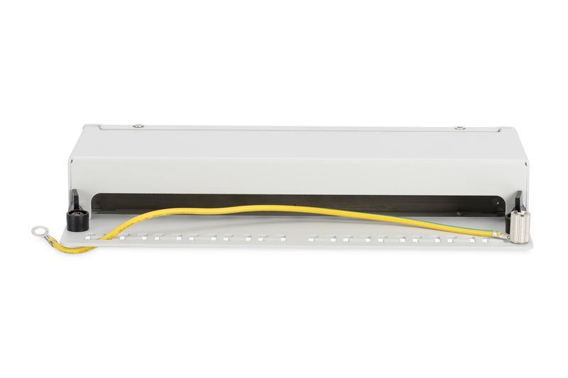 Digitus - Patchpanel sobremesa 12-puertos, Blanco