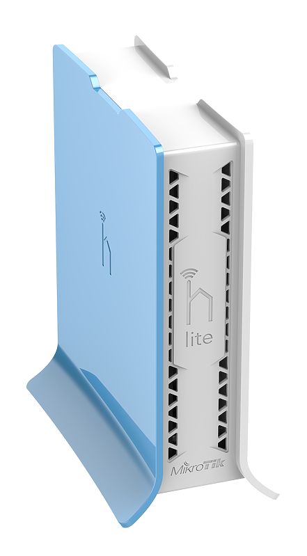 Mikrotik hAP lite tower - Router WiFi 2.4 GHz. 4 puertos LAN