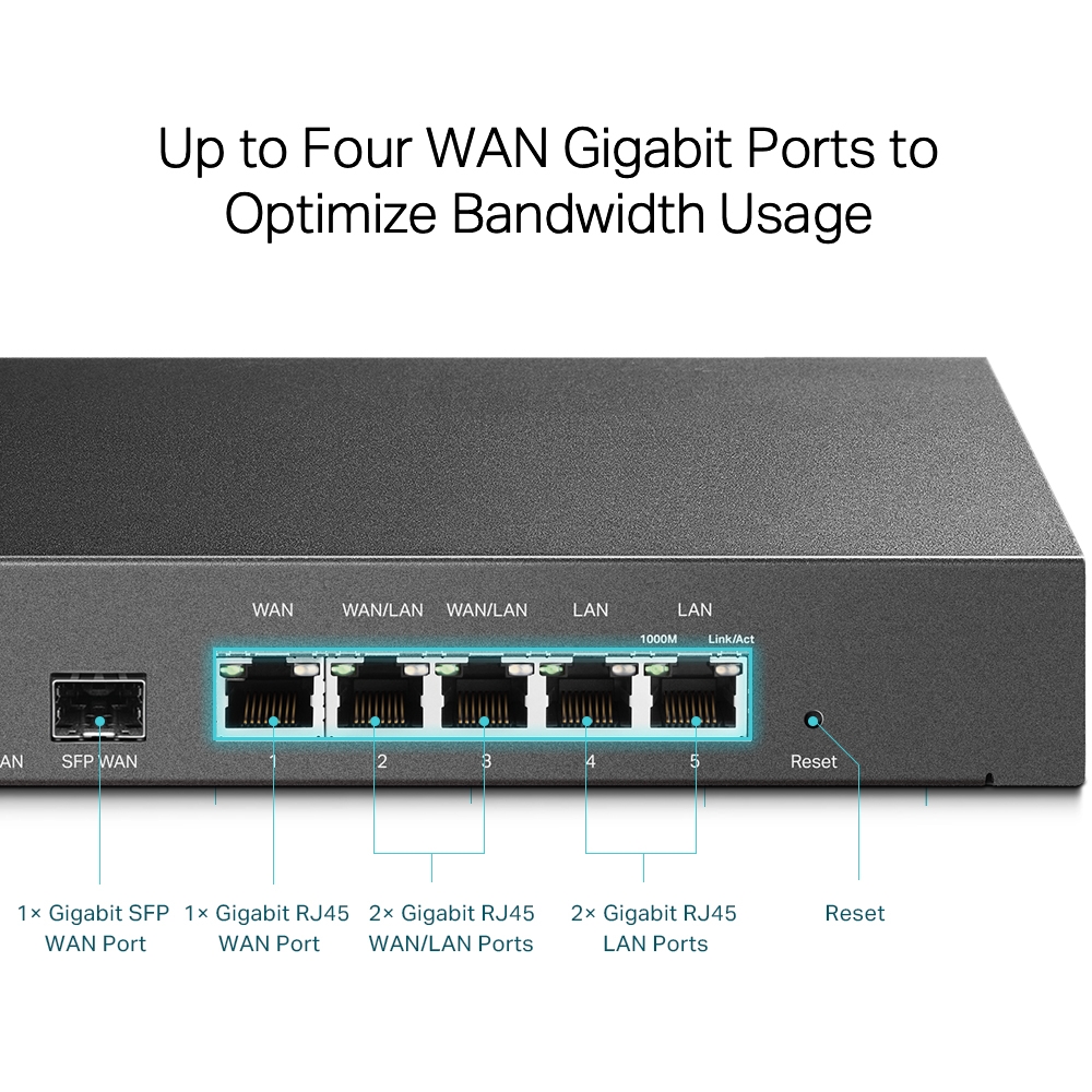 TP-Link TP-ER7206 - Router VPN Gigabit Omada