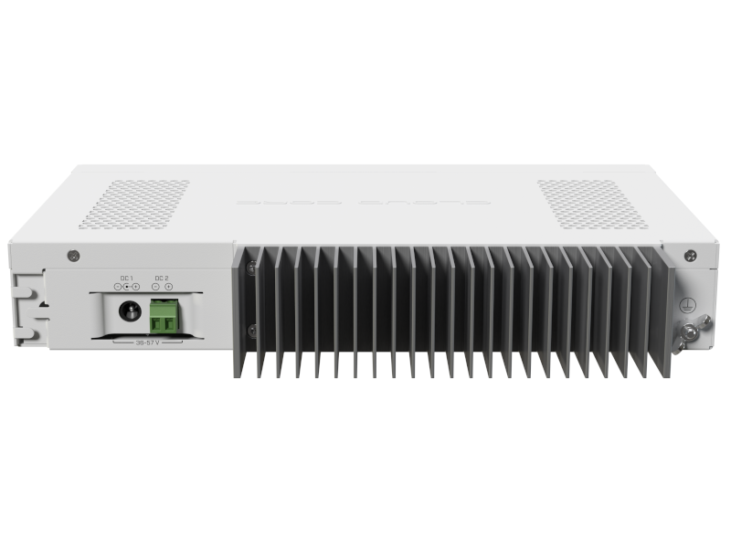 Mikrotik CCR2004-16G-2S+PC - Cloud Core Router 1 núcleo alto rendimiento RouterOS L6 con 16 puertos Gigabit, 2 slots SFP+ 10G Refrigeración pasiva