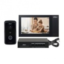 Dahua KITKTP02 - Kit de Videoportero IP Frente de Calle, Monitor y Switch PoE/Pantalla LCD Touch de 7"/ Cámara 1MP / Ranura SD / IP65