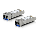 Ubiquiti UACC-OM-SM-10G-D-2 Módulo de fibra Mono-modo, duplex, 10Gbps, Pack 2