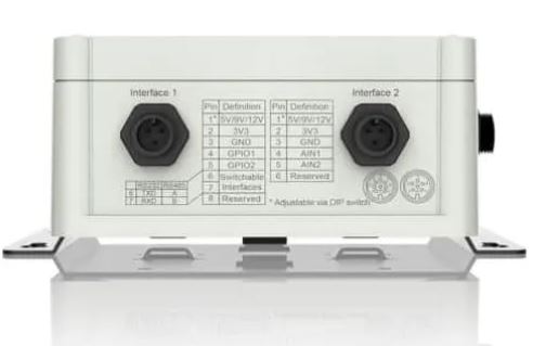 Controladora de exterior IP67 con panel solar múltiples I/O LoraWan 915 MHz.- Milesight UC501-915M-24YHY-UC50X