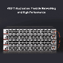 Data General DG-S5310-48G4X - Switch 10G con 48 puertos RJ45 gigabit y 4 SFP+ - 1 fuente PA150IB-F incluida