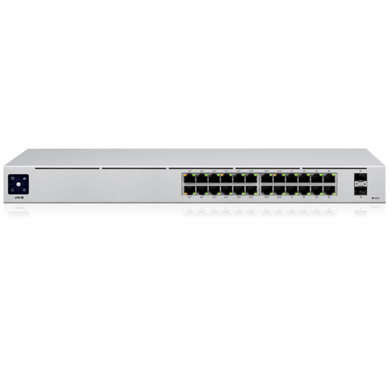 UniFi 24Port Gigabit Switch with 802.3bt PoE, Layer3 Features and SFP+