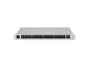 UniFi Switch USW-48-POE, Capa 2 de 48 puertos (32 puertos PoE 802.3af/at + 16 puertos Gigabit) + 4 puertos 1G SFP, 195W, pantalla informativa