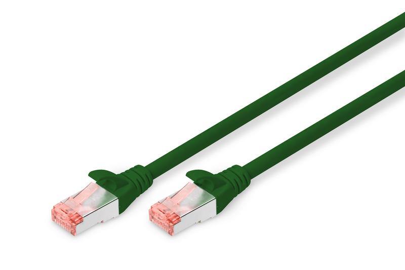 Digitus - Cable Ethernet FTPCAT 6 Verde 25 cm.