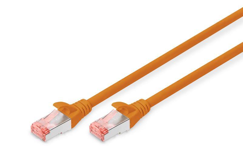 Digitus - Cable Ethernet FTP CAT 6 Naranja 50 cm.