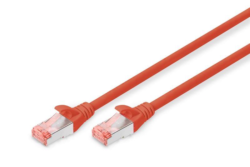 Digitus - Cable Ethernet FTP CAT 6 Rojo 50 cm.