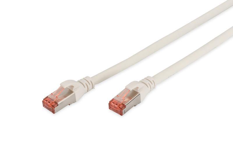 Digitus - Cable Ethernet FTP CAT 6 Blanco 25 cm.