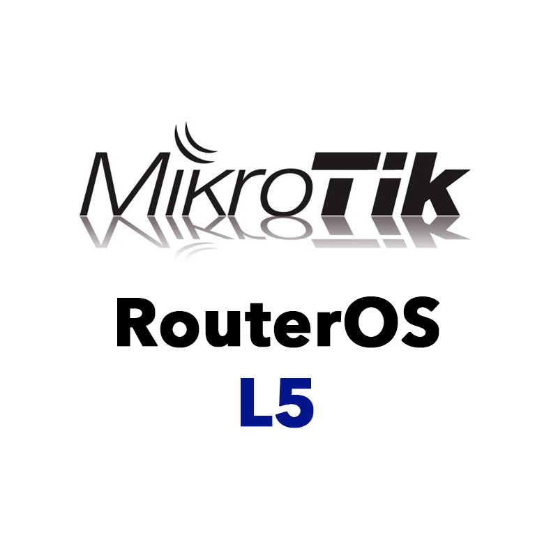 Mikrotik RouterOS Nivel 5 - Licencia RouterOS nivel 5 para routerboards o x86