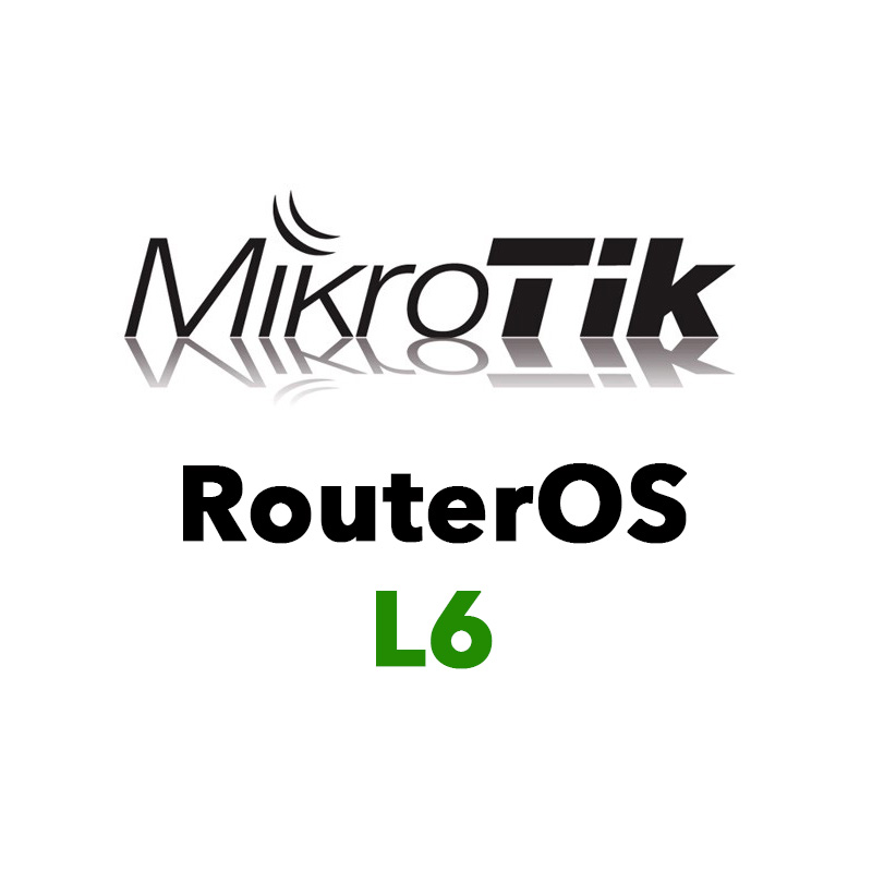 Mikrotik RouterOS Nivel 6 - Licencia RouterOS nivel 6 para routerboards o x86