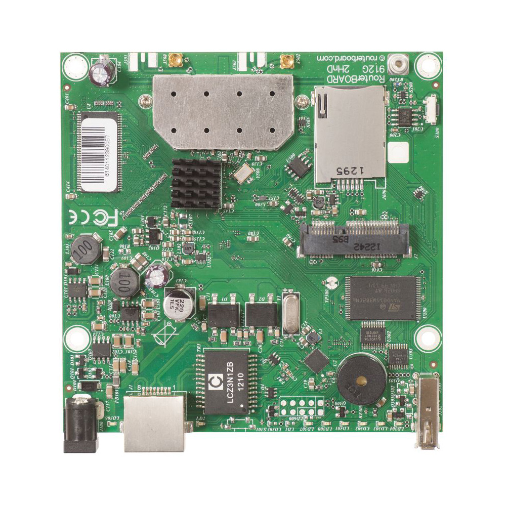 Mikrotik RB912UAG-2HPnD - Routerboard WiFi 2.4 GHz. N300 1 puerto gigabit