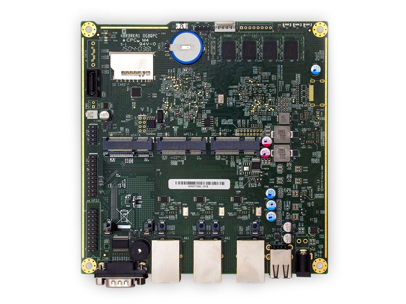 PC-Engines APU1D4 - Placa router 4GB RAM 3 RJ45 gigabit 2 miniPCIE mSATA