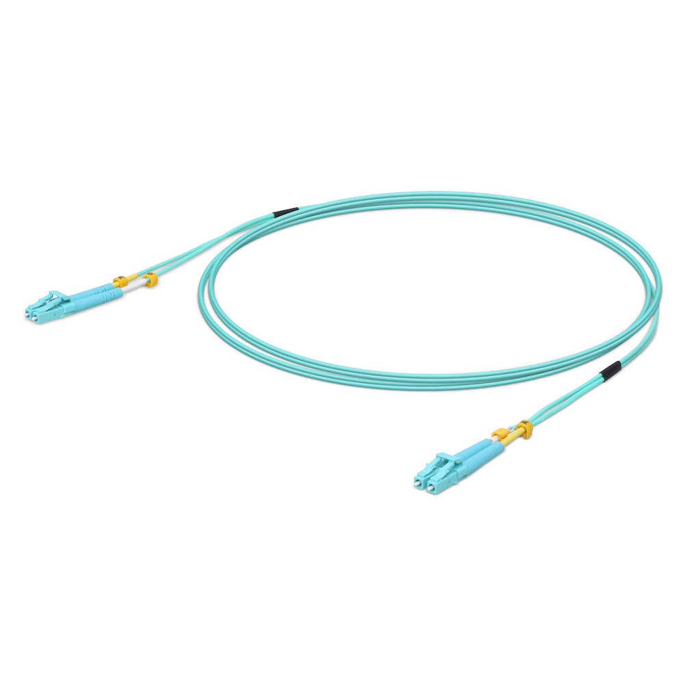 Ubiquiti UniFi ODN Cable UOC-2 - Cable Fibra Óptica LC Macho - LC Macho, 2 Metros, Aqua