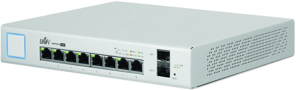 Ubiquiti UniFi Switch US-8-150W -  Switch gestionable 8 RJ45 gigabit PoE