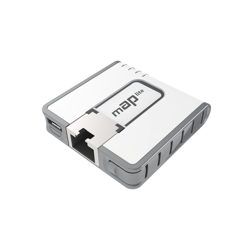 Mikrotik mAP Lite - Mini Router WiFi 2.4 GHz. N300 Mbps 1 LAN 10/100