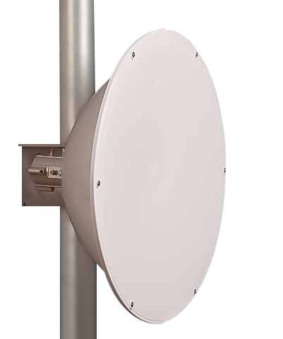 Jirous JRC-24DDRS-SX - Antena parabólica 5 GHz. SX 24 dBi RP-SMA (2 unidades)