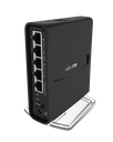 Mikrotik RBD52G-5HacD2HnD-TC - Router sobremesa hAP ac2 tower 5 puertos gigabit WiFi 2.4 / 5 GHz. AC1200 2x2 1 USB RouterOS L4