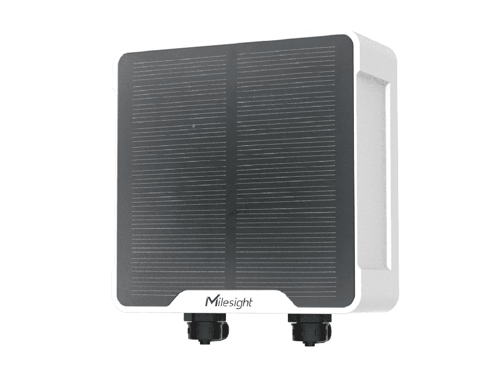 Controladora de válvula IP67 con panel solar LoraWan 915 MHz. Milesight UC511-DI-915M-24YHY-UC500