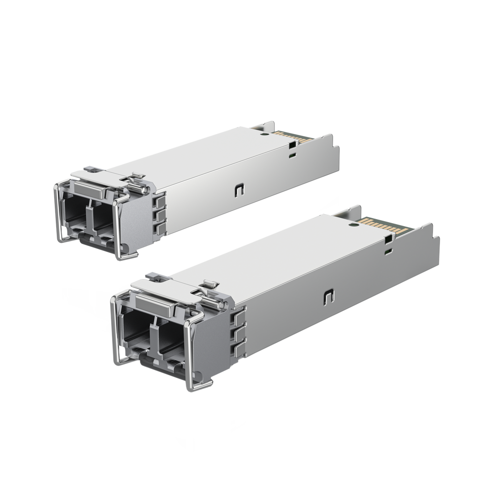 Ubiquiti UACC-OM-MM-1G-D-2 Módulo de Fibra Multimodo, Duplex, 1Gbps, Pack 2