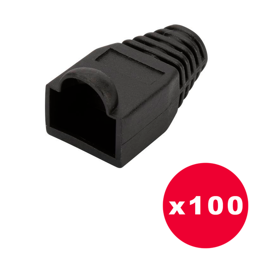 Digitus - Manguitos antidobleces para conector RJ45 - Pack de 100 unidades