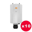 Mimosa A5x -  Estación Base 2x2 5 GHz, 700 Mbps GPS Sync. conectores N - Pack de 10 unidades