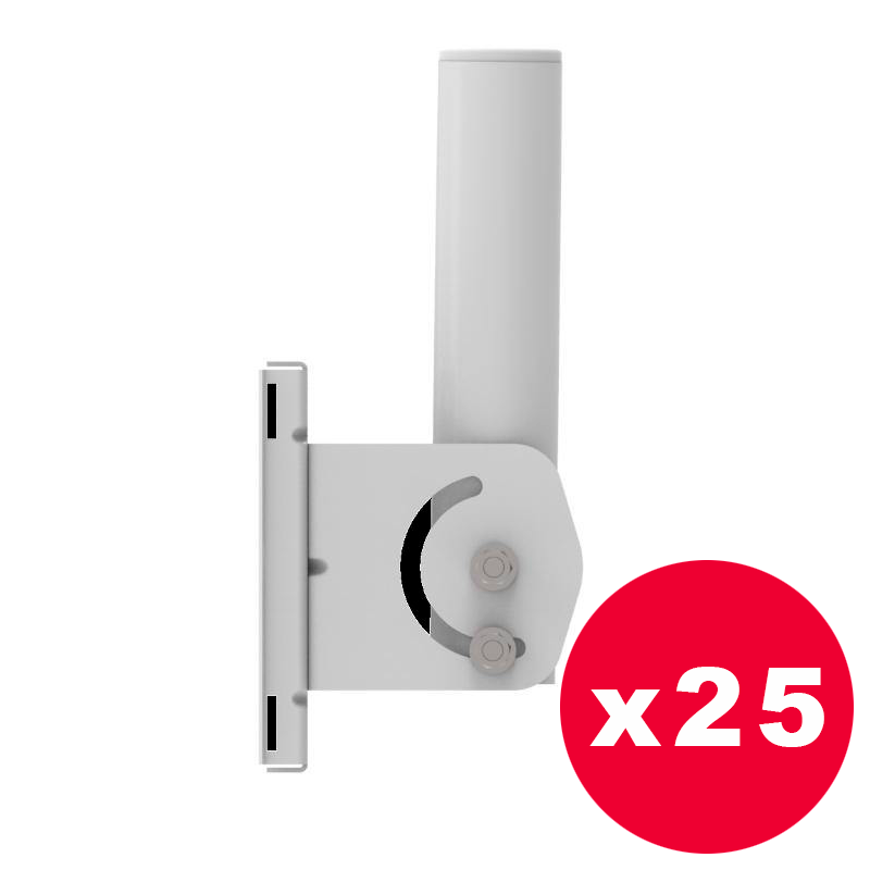 Mimosa FlexiMount XL - Unidad compacta de Kit de montaje para mástil y pared - Pack de 25 unidades