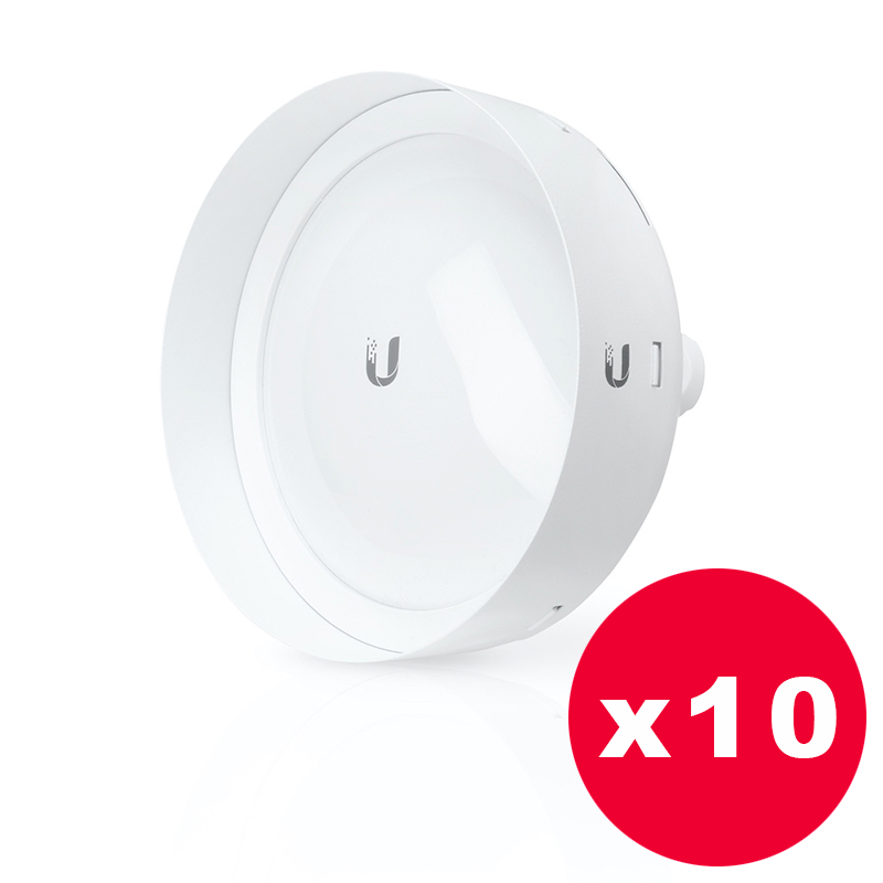 Ubiquiti ISO-BEAM-16 - Radome y Anillo de proteccion RF para NanoBeam 16 - Pack de 10 unidades