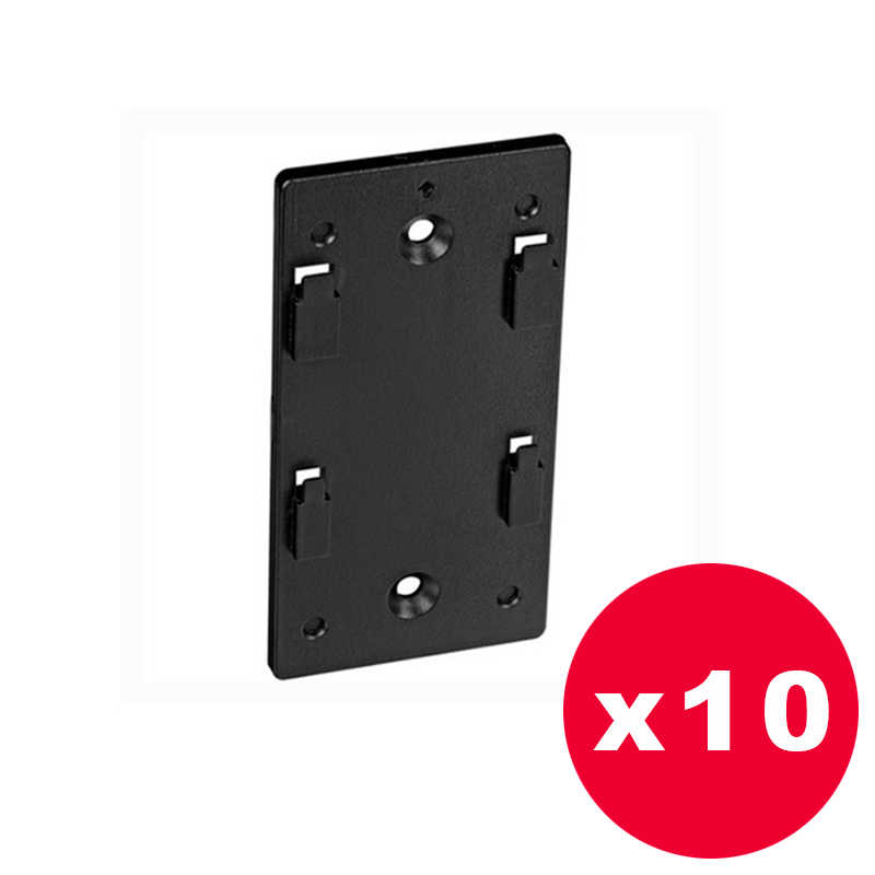 Ubiquiti PoE-WM - Accesorio de montaje en pared para PoEs Ubiquiti - Pack de 10 unidades