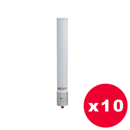 MTI Wireless Edge MT-482016/N/A - Antena omni  5 GHZ. 8.5 dBi conector N macho - Pack de 10 unidades