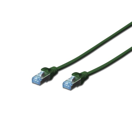 [DGT-UTP-5eGR200] Digitus - Cable Ethernet SF/UTP CAT 5e, Verde 2 m.