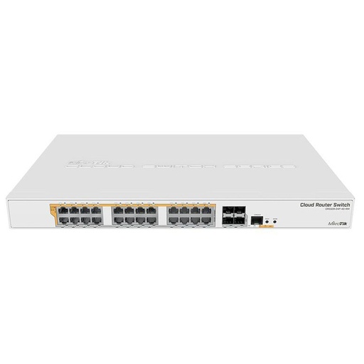 [MKT-CRS328-24P-4S+RM] Mikrotik CRS328-24P-4S+RM - Cloud Router Switch  24 puertos Gigabit PoE 10G 4 SFP+ 500W