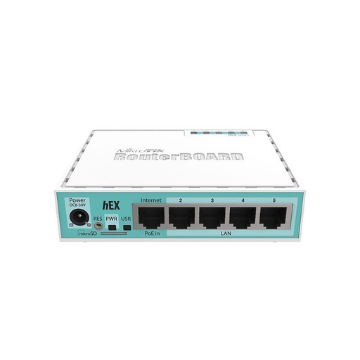 [MKT-RB750Gr3] Mikrotik hEX RB750Gr3 - Router sobremesa 5 puertos LAN/WAN gigabit