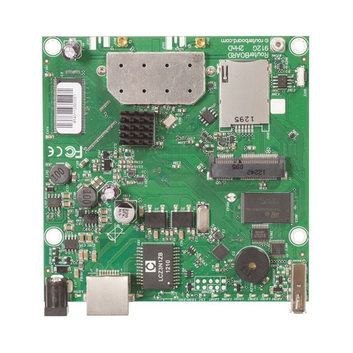 [MKT-RB912UAG-2HPnD] Mikrotik RB912UAG-2HPnD - Routerboard WiFi 2.4 GHz. N300 1 puerto gigabit