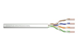 [DGT-UUTP-5EGY10000] Digitus - Cable de instalación de par trenzado CAT 5e U/UTP, Gris, 100 m.