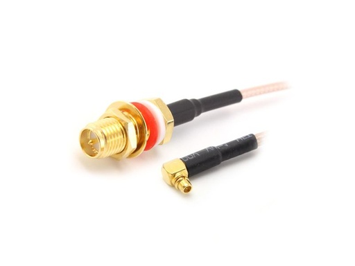 [CMP-PMS-MM20-PK] Landatel PMS-MM20 - Pigtail MMCX-RSMA Jack BulkHead 20 cm (unidad)