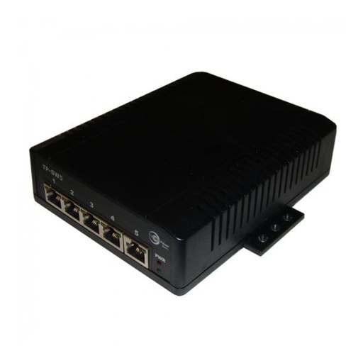 [TCP-SW5G-D] Tycon Power SW5G-D - Switch 5 RJ45 gigabit PoE HP 42-60V 802.3af/at