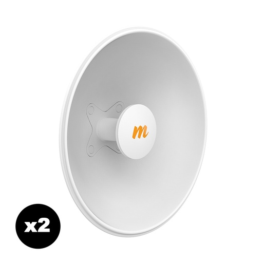 [MIM-N5-X25-2P] Mimosa N5-X25-2P - Antena 4.9-6.4 GHz Mod. Twist-on 25 dBi C5x Pack 2