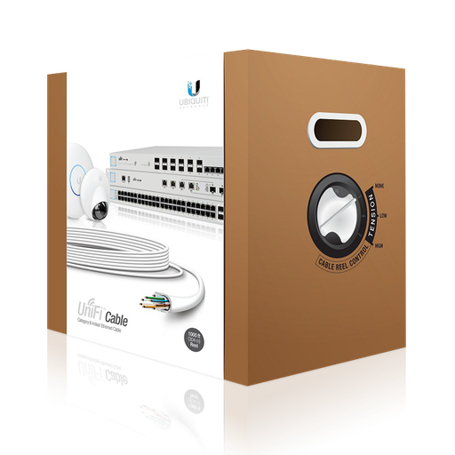 [UBN-UC-C6-CMR] Ubiquiti UC-C6-CMR - Cable UniFi de Categoria 6 de 300 m. para uso interior